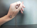 MZMZ品牌鉑金項鏈女PT950白金飾品首飾生日七夕情人節(jié)禮物送女友 PT950-鉑金項鏈-鉑金莫桑鉆吊墜 曬單實拍圖