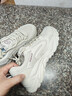回力【白牌】超輕學(xué)生運動(dòng)跑步鞋女不臭腳棉花糖老爹鞋春秋小白鞋 卡其升級版 單層 40 曬單實(shí)拍圖