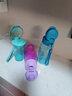 特百惠（Tupperware）550ml樂(lè )趣隨心杯便攜學(xué)生運動(dòng)戶(hù)外健身防漏帶提繩水杯 樂(lè )趣冰沙紫 550ml 曬單實(shí)拍圖