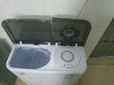 小鴨【官方店】半自動(dòng)洗衣機迷你小型波輪大容量租房宿舍家用雙桶雙缸分區脫水甩干老式強力去污 12.5KG  洗7.5+脫5+強勁電機全國聯(lián)保 雙缸 曬單實(shí)拍圖