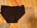 古今（GUJIN）4條裝女士?jì)妊澟兠?00%棉抑菌襠無(wú)痕中腰透氣包臀三角褲頭 曬單實(shí)拍圖