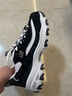 斯凱奇女鞋春秋2026新款經(jīng)典款熊貓鞋厚底增高減震防滑休閑運動(dòng)鞋老爹鞋 黑色/白色-BKW 37 /參考常規尺碼37-37.5碼左右 曬單實(shí)拍圖