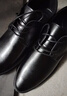 孚尼奴商務(wù)正裝皮鞋男韓版青年百搭休閑英倫系帶男結婚鞋潮 經(jīng)典黑色 鞋底有升級 41 曬單實(shí)拍圖