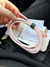 ANKER安克充電線(xiàn)雙頭type-c適用iPhone17ProMax/16/15手機iPad筆記本電腦小米100W快充蘋(píng)果數據線(xiàn)1.8m粉 曬單實(shí)拍圖