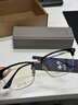玖吾聯(lián)名CHNKELUOXIN斯文886商務(wù)眉框純鈦大臉?lè )綀A框眼鏡彈性鉸鏈 黑金 B套:聯(lián)系客服定制鏡片 曬單實(shí)拍圖