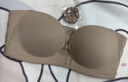 幸棉（LUCKMEEY）零敏無(wú)肩帶文胸防滑裹胸式無(wú)痕隱形舒適塑形小胸內衣 膚色 M (75ABC) 曬單實(shí)拍圖