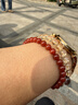 吉千年南紅瑪瑙手串單圈手鏈南紅8mm手串本命年滿(mǎn)肉柿子紅 新年禮物 【女款】南紅6mm 曬單實(shí)拍圖