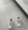 adidas ENTRAP美式校園風(fēng)運動(dòng)少年感復古籃球風(fēng)板鞋男女阿迪達斯   白色/淺藍/灰色   38.5 曬單實(shí)拍圖