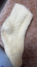 莫代爾92%腈綸發(fā)熱襪子女冬季加絨加厚睡眠保暖中筒襪毛圈雪地板襪 曬單實(shí)拍圖