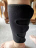 GORETZKA腓腸肌撕裂專(zhuān)用護具小腿護腿套小腿肌肉拉傷保護撕裂護具 黑色【均碼單只裝】 曬單實(shí)拍圖