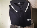 何佳功格力工作服 夏季新款短袖定制空調維修售后員工半袖翻領(lǐng)POLO衫工 格力-雙白條-款-藏青-左胸 M 曬單實(shí)拍圖
