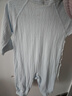 貝瑞加（Babyprints）嬰兒連體衣2件裝新生兒A類(lèi)純棉爬服男女寶寶滿(mǎn)月服四季哈衣 藍59 曬單實(shí)拍圖