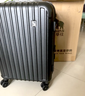 愛(ài)華仕行李箱旅行箱20英寸登機箱女大容量拉桿箱男出差密碼箱皮箱星空黑 曬單實(shí)拍圖
