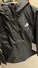 北面（The North Face）硬殼沖鋒衣情侶款Antora防水防風(fēng)透氣連帽夾克運動(dòng)外套26春夏新品 8DFA/JK3/宇宙黑/女款 L 曬單實(shí)拍圖