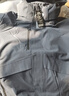 京東京造穿山甲500沖鋒衣男女防污防水三合一新年外套夾克 霧灰色 L 曬單實(shí)拍圖