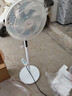 美的（Midea）電風(fēng)扇家用遠距送風(fēng)遙控智能落地扇七葉智能感溫立式電扇宿舍臥室搖頭 AI聲控風(fēng)隨溫變款35AS 曬單實(shí)拍圖
