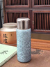 如瓷動(dòng)人純鈦水杯保溫杯高檔燜茶杯茶水分離養生茶男女專(zhuān)用杯送長(cháng)輩伴手禮 冰晶藍-純鈦99%保溫杯禮盒 商務(wù)辦公禮品鈦杯定制 曬單實(shí)拍圖