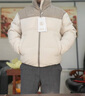 波司登（BOSIDENG）新款羽絨服男短款加厚90絨復古百搭立領(lǐng)保暖外套B250245261 松仁米7F56 M 175/96A 體重約130-140斤 曬單實(shí)拍圖