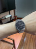 冠琴（GUANQIN）男士手表瑞士品質(zhì)耐磨防水夜光全自動(dòng)機械表雙日歷手表男機械表 全自動(dòng)機械款-銀殼黑面 曬單實(shí)拍圖