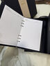 白校長(cháng)a5三折疊活頁(yè)本高顏值商務(wù)辦公多功能皮面筆記本禮盒套裝本子會(huì )議記錄本可拆卸外殼橫線(xiàn)內芯記事本 A5-黑色-甄選禮盒 曬單實(shí)拍圖