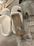 稻草人拖鞋男女居家用秋冬洗澡厚底浴室內外穿情侶防滑靜音涼拖 白38-39 曬單實(shí)拍圖
