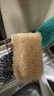 夢(mèng)庭 天然絲瓜絡(luò )3段裝洗碗不粘廚房洗澡百潔布老絲瓜洗碗抹布不沾油 曬單實(shí)拍圖