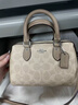 蔻馳（COACH）【品牌直供】女士ROWAN手提單肩斜挎包波士頓包CW329女神節禮物 曬單實(shí)拍圖