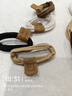 簡(jiǎn)約氣質(zhì)耐用高彈力女頭繩皮筋扎頭發(fā)發(fā)圈加粗高馬尾頭飾發(fā)繩發(fā)飾 小熊頭繩【混色】5根 曬單實(shí)拍圖