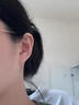 QMXDs999純銀耳釘女小巧耳飾睡覺(jué)免摘足銀耳棒養耳洞防堵針不過(guò)敏耳飾 3mm迷你2只裝+禮盒包裝 曬單實(shí)拍圖