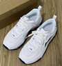李寧紅糖丨26馬年休閑鞋女鞋通勤老爹鞋減震厚底鞋增高潮流百搭運動(dòng)鞋 紅糖大logo白/銀色(128款)-6 37.5 曬單實(shí)拍圖