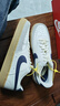 耐克NIKE板鞋男復古COURT VISION運動(dòng)鞋HF1068-133帆白/深藏青40 曬單實(shí)拍圖