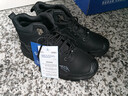 藍鷗盾勞保鞋男士高幫防滑透氣鋼包頭防砸防刺安全工地工作鞋D253BK 42 曬單實(shí)拍圖
