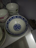 傳旗 青花瓷面碗 7英寸釉下彩陶瓷湯碗拉面碗泡面碗寬口大碗餐具 曬單實(shí)拍圖