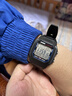 卡西歐(CASIO)小方塊考試手表經(jīng)典復古送男女友禮物情侶表運動(dòng)入伍學(xué)生 W-800H-1A 曬單實(shí)拍圖