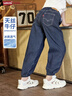 Levi's【天絲軟牛仔面料】李維斯兒童褲子2025夏季新款男女童牛仔褲 星空藍【天絲軟牛仔 涼爽透氣】 130 /56 【建議身高116-122cm】 曬單實(shí)拍圖