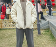 森馬（Semir）長(zhǎng)袖T恤男發(fā)熱保暖高領(lǐng)打底上衣冬季堆堆領(lǐng)基礎(chǔ)內(nèi)搭 土灰綠A41901 XL 曬單實(shí)拍圖