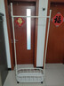 衣架臥室落地晾衣架室內家用陽(yáng)臺掛衣架置物架加厚衣帽架衣架掛桿 白80cm【仙人掌款式】單桿 曬單實(shí)拍圖