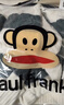 大嘴猴（paul frank）毛衣男秋冬季厚款保暖針織衫男內搭毛線(xiàn)衣條紋外套 白綠色 3XL 曬單實(shí)拍圖