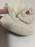 兔兔大文嬰兒鞋子加絨軟底步前鞋襪秋冬季0-1歲男女寶寶6-12個(gè)月棉鞋腳套 花朵蝴蝶結 0-1歲 內長(cháng)13cm 曬單實(shí)拍圖