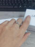 戚小米s999純銀蝴蝶戒指女開(kāi)口戒高級感食指戒小眾設計素圈尾戒子送女友 蝴蝶戒指-開(kāi)口可調【999足銀】 曬單實(shí)拍圖