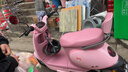 鳳凰【國貨鳳凰牌】2025新款電動(dòng)女士電動(dòng)摩托車(chē)露娜長(cháng)續航元氣電動(dòng)車(chē) 微光粉-前碟剎后鼓剎-整車(chē)發(fā)貨 60V26Ah 五塊電池（日常通勤） 曬單實(shí)拍圖