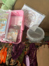 山禾小麻薯手帳套裝禮盒兒童玩具文具套裝禮物十歲女孩生日禮物7-14歲膠帶貼紙手賬本奶油膠咕卡大禮包 送轉(zhuǎn)轉(zhuǎn)箱【193件套】小麻薯分裝+貼紙包+活頁本 曬單實(shí)拍圖