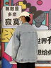 京西藍(lán)靛日系工裝夾克男士潮流休閑百搭ins潮牌復(fù)古痞帥牛仔衣服外套男裝 白色 L 體重125至145斤 曬單實(shí)拍圖