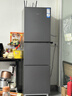統帥（Leader）海爾冰箱出品悅享系列251L三門(mén)小冰箱家用抗菌凈味一級能效風(fēng)冷LC3-258WS9以舊換新國家補貼15% 曬單實(shí)拍圖