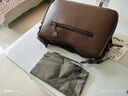 袋鼠（KANGAROO）品牌真皮大容量女士包包新年春夏七夕媽媽包單肩斜挎包婆婆軟皮包 棕色 收藏送零錢(qián)包 曬單實(shí)拍圖