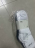 李寧襪子運動(dòng)襪（6雙）男女跑步中筒襪運動(dòng)襪羽毛球襪棉襪透氣生活襪 曬單實(shí)拍圖