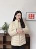 波司登（BOSIDENG）26春季鴨絨輕薄羽絨服排骨條三防科技女短款外套B260135006 秘釉色-三防面料 L 170/92A 體重約120-130斤 曬單實(shí)拍圖