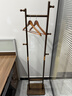 穩納衣帽架辦公室衣架落地立式掛衣服家用室內多功能全實(shí)木可移動(dòng)衣架 曬單實(shí)拍圖