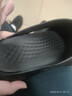 回力男款運動(dòng)拖鞋男士厚底防滑耐磨夏季外穿夏天戶(hù)外沙灘男式男鞋 黑色（柔軟回彈） 44-45 曬單實(shí)拍圖