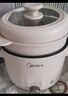 美的（Midea）電煮鍋 宿舍小電鍋 電蒸鍋 學(xué)生寢室一體泡面小火鍋電煮鍋 多功能鍋 電熱鍋 XZE1613 配蒸籠 1.7L 曬單實(shí)拍圖